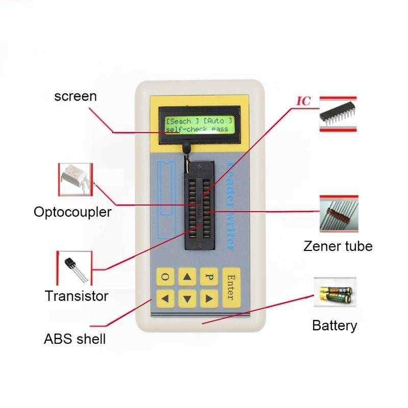 Integrated Circuit Tester Transistor IC Tester, Specification: Host