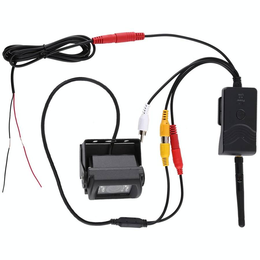 903S WiFi HD Video Transmitter for Car, with Bus Rear View Surveillance Camera(Black)
