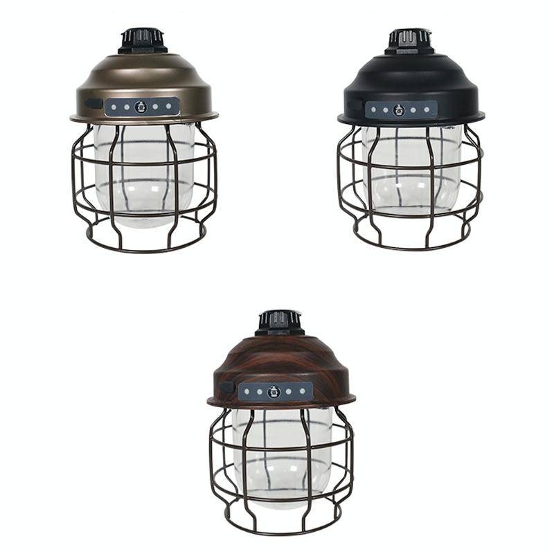 Outdoor Camping Portable Light With Carabiner, Color: Copper