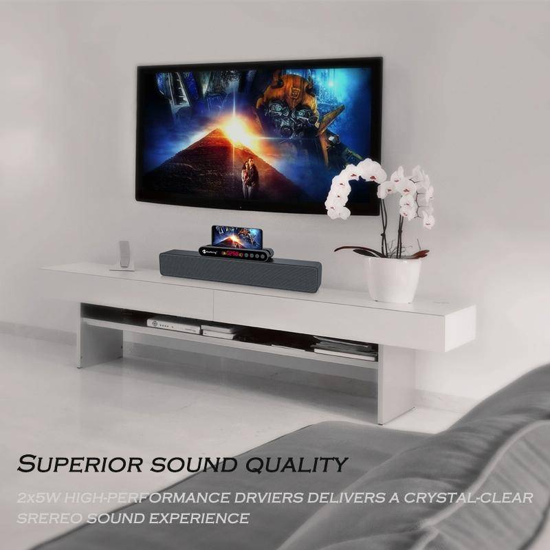 Newrixing NR-5017 LED Bluetooth Portable Speaker TWS Connection Loudspeaker Sound System 10W Ster...