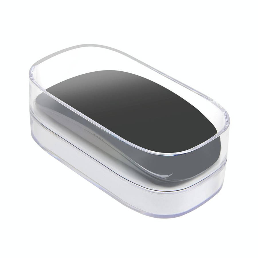 TM-823 2.4G 1200 DPI Wireless Touch Scroll Optical Mouse for Mac Desktop Laptop(Black)