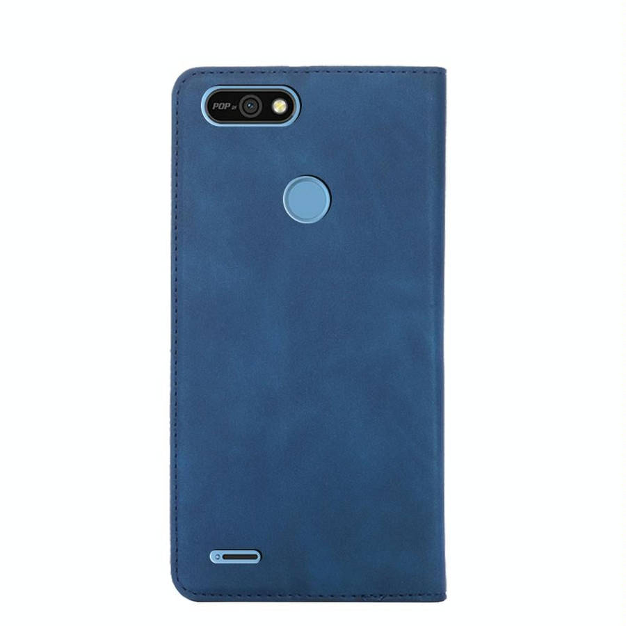 For Tecno Pop 2/Pop 2F/Pop 2 Pro/Pop 2 Power/Itel P13 Skin Feel Magnetic Horizontal Flip Leather ...