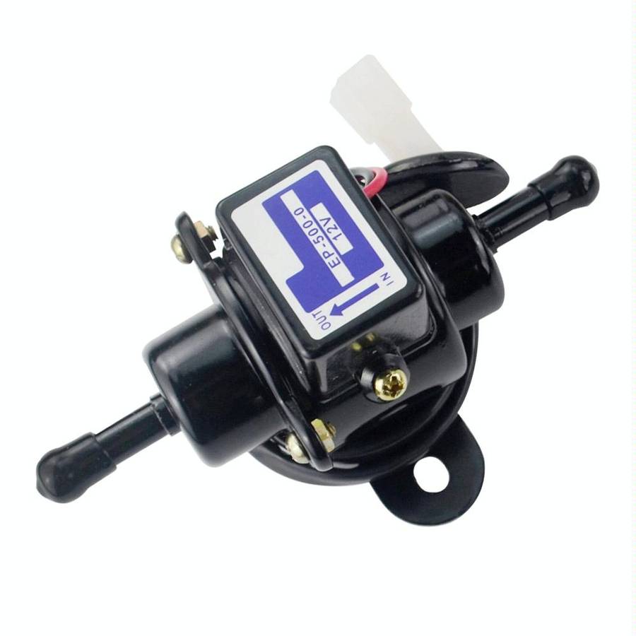 EP-500-0 12V Car modification Electric Fuel Pump (Black)