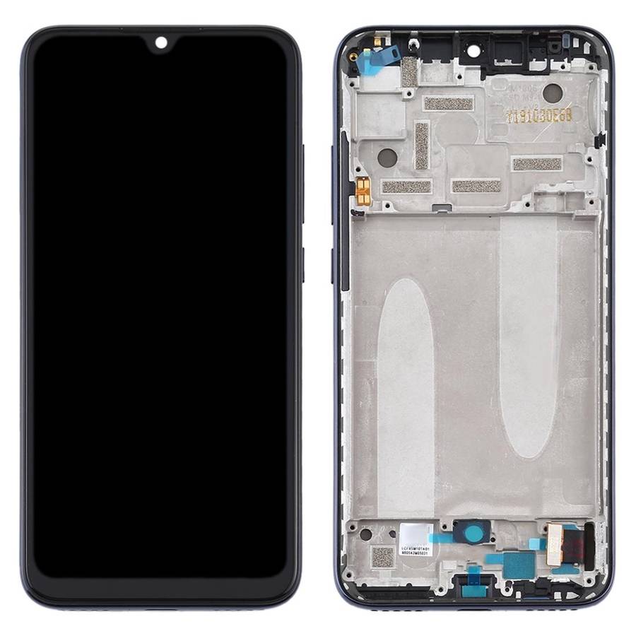 TFT LCD Screen for Xiaomi Mi CC9e / Mi A3 Digitizer Full Assembly with Frame(Black)