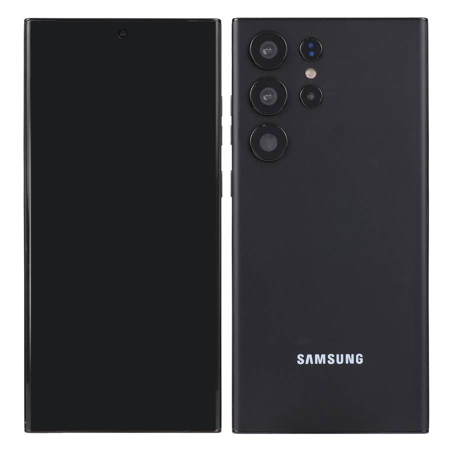 For Samsung Galaxy S23 Ultra 5G Black Screen Non-Working Fake Dummy Display Model(Black)