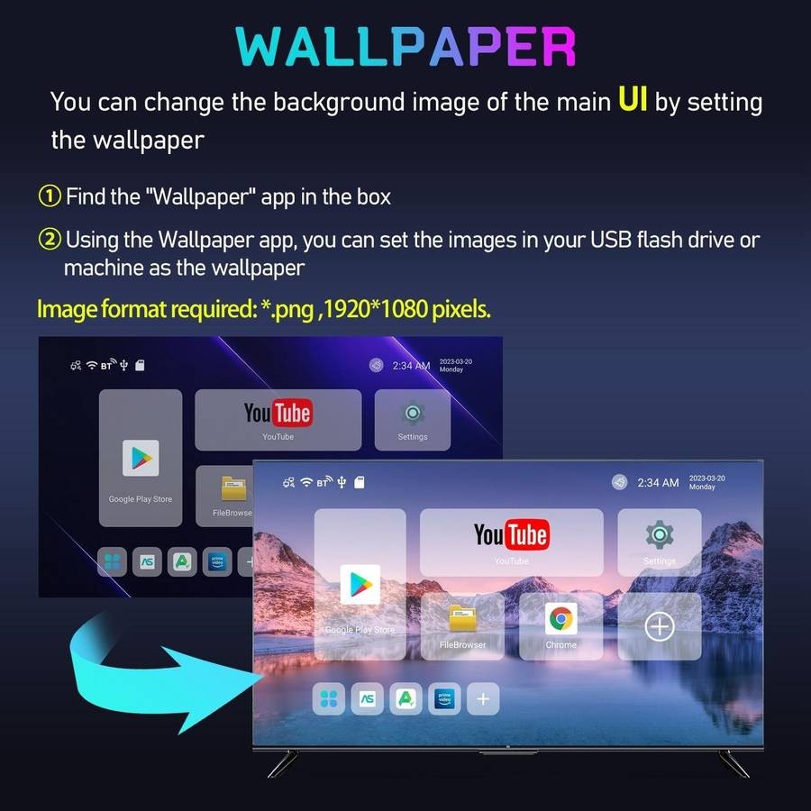H96 Max 8K Ultra HD Smart TV Box Android 13.0 Media Player with Remote Control, RK3528 Quad-Core,...