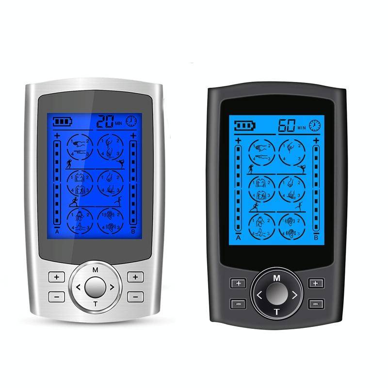 24-Mode Digital Electronic Pulse Massager Intelligent Whole Body Physical Therapy Meridian Massag...