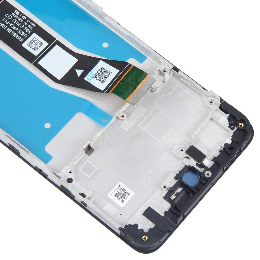 For Motorola Moto G04 OEM LCD Screen Digitizer Full Assembly with Frame