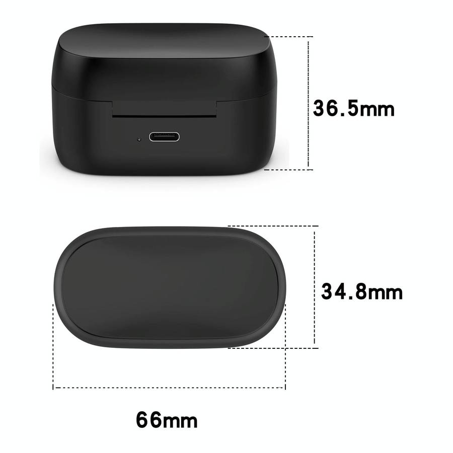 For Jabra Elite 75t / Active 75T Wireless Earphone Charging Box
