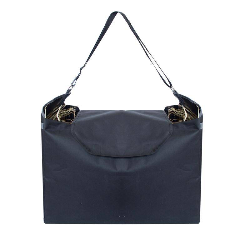 Large Capacity Horse Feeding Bag(Black + gray)
