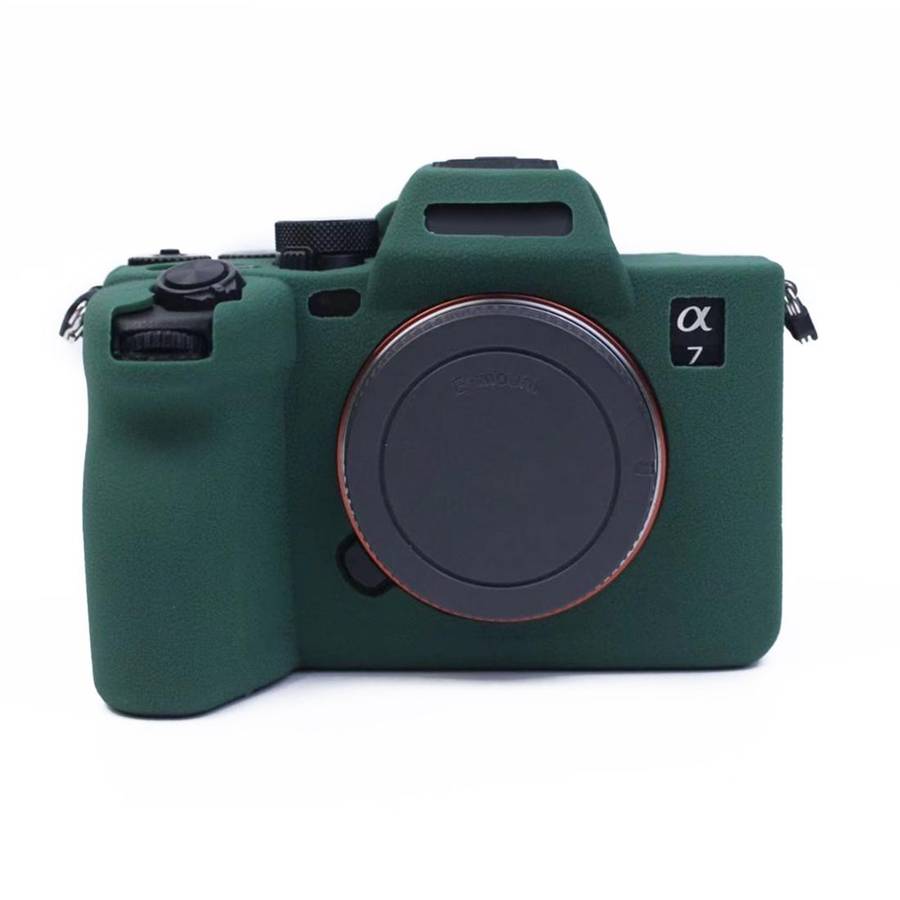 Soft Silicone Protective Case for Sony A7 IV (Green)