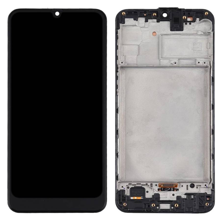 TFT LCD Screen for Samsung Galaxy M31 / Galaxy M31 Prime Digitizer Full Assembly with Frame (Black)
