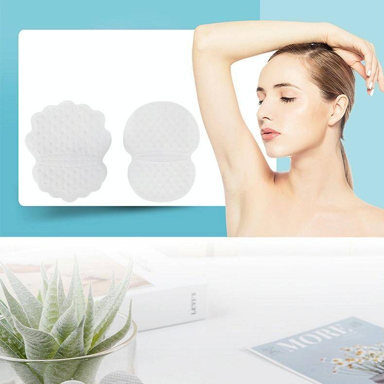 50 PCS Summer Breathable Underarm Invisible Sweat-absorbing Stickers Mint