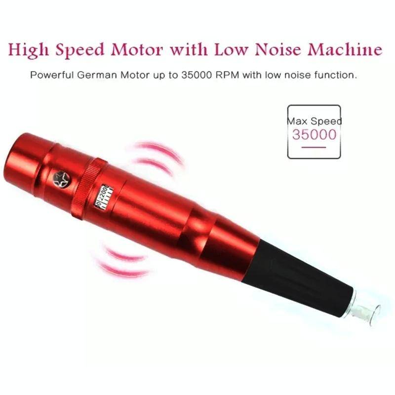 Semi-Permanent Tattoo Pen Apprentice Bleaching Lip Tattoo Eyebrow Instrument(Silver)