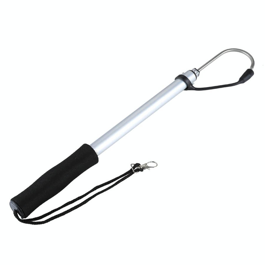 95cm Professional Extendable Fishing Spear Hook Tackle Fishing Landing Gaff with String