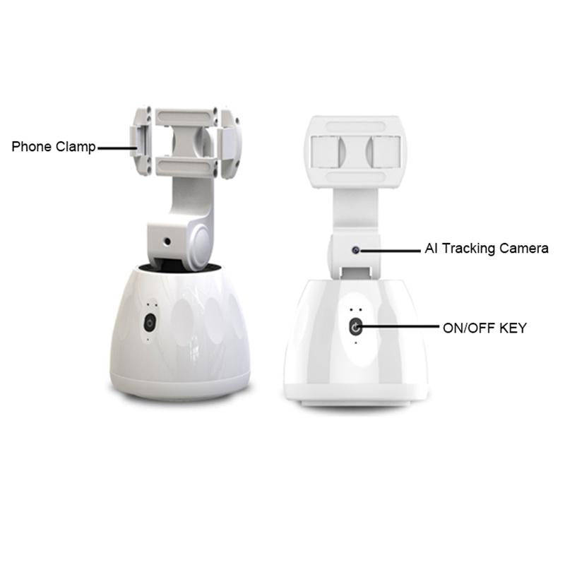 WEKOME Q3 Smart Face Tracking Stabilizer 360-degree Gimbal (White)