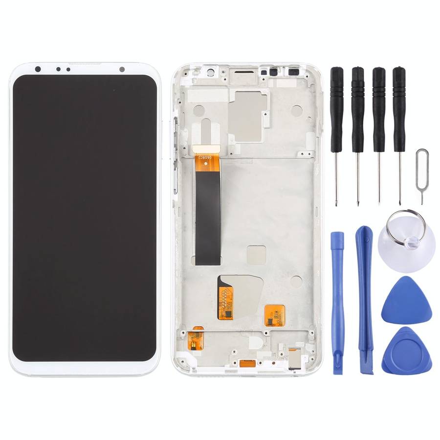 TFT LCD Screen for Meizu 16 Plus Digitizer Full Assembly with Frame, Not Supporting Fingerprint I...