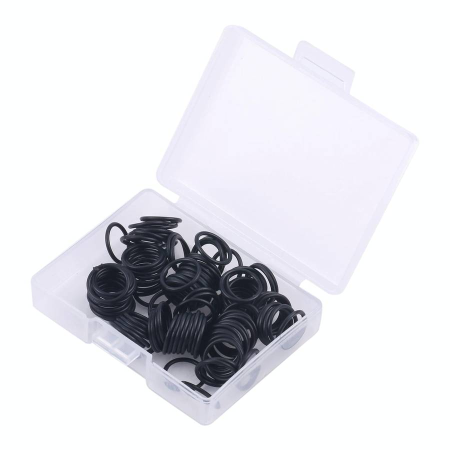 For iPhone X / 11 / 11 Pro Rear Camera Waterproof Rubber Ring(Black)