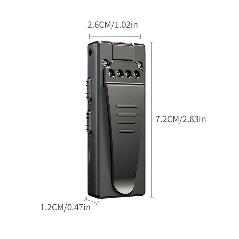 Z8 HD 1080P Surveillance Camera Recorder Pen with Clip(Black)
