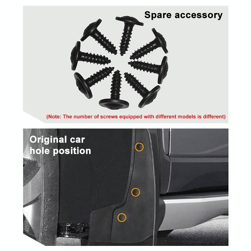 For Mercedes-Benz A-class Hatchback 2019-2022 4pcs/Set Car Auto Soft Plastic Splash Flaps Fender ...