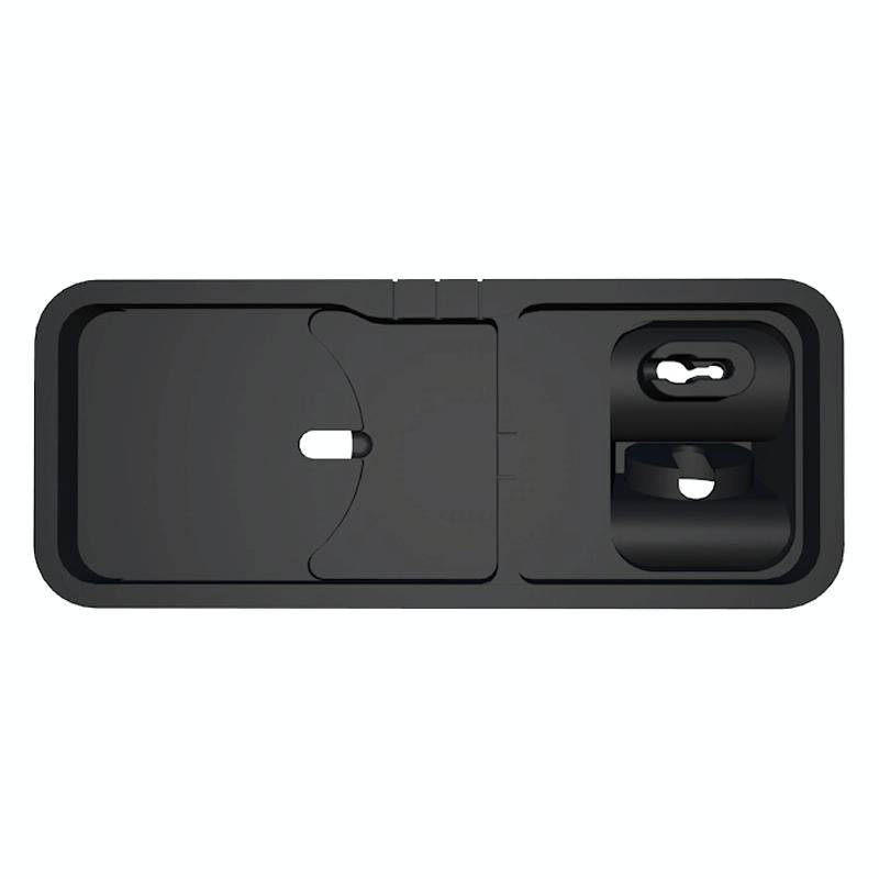 3 in 1 MagSafe Magnetic Wireless Charger Holder Base for iPhone & iWatch & AirPods(Black)