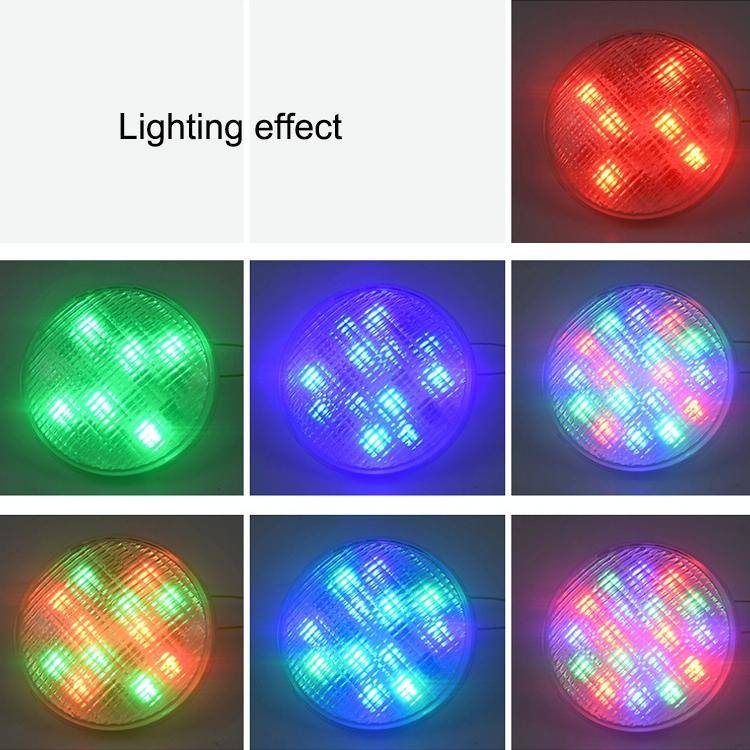 18W LED Recessed Swimming Pool Light Underwater Light Source(Colorful Light)