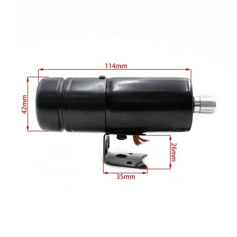 Universal Car / Motorcycle Red Light Led Adjustable Tachometer RPM Tacho Gauge Pro Shift Light
