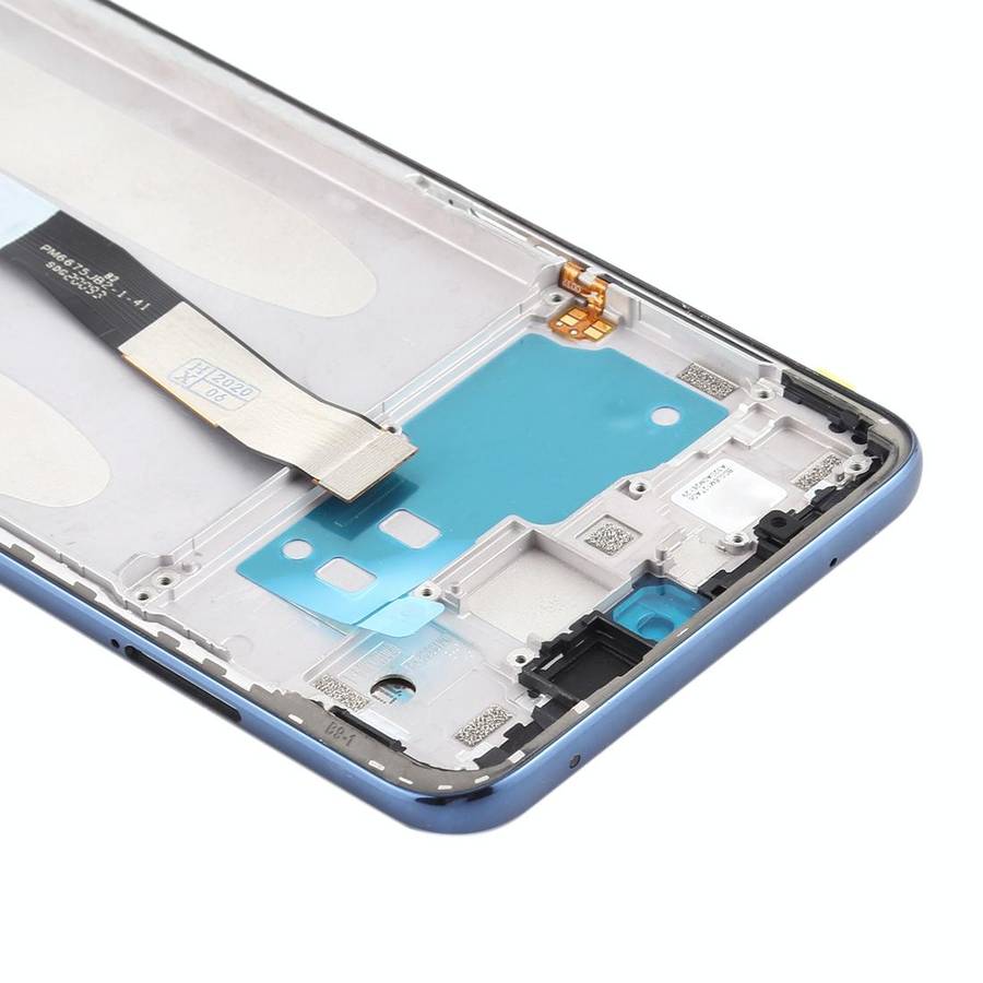 LCD Screen and Digitizer Full Assembly with Frame for Xiaomi Redmi Note 9S / Redmi Note 9 Pro Max...