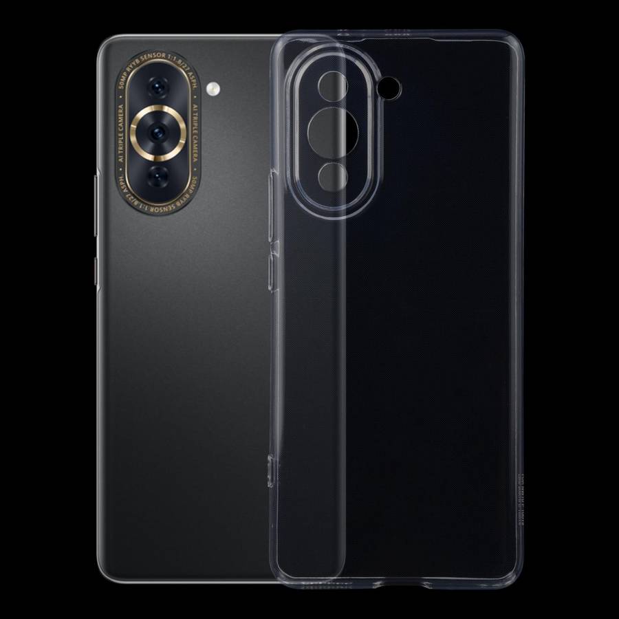 For Huawei nova 10 Pro 0.75mm Ultra-thin Transparent TPU Phone Case