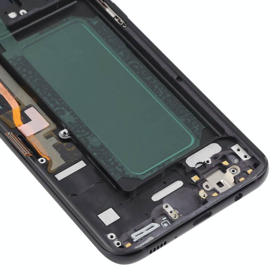 OLED LCD Screen for Samsung Galaxy S8+ SM-G955 Digitizer Full Assembly with Frame (Black)
