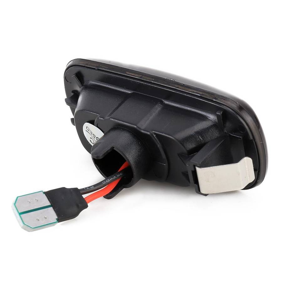 2 PCS DC12V / 3W Car LED Dynamic Blinker Side Lights Flowing Water Turn Signal Light for Audi, Ye...