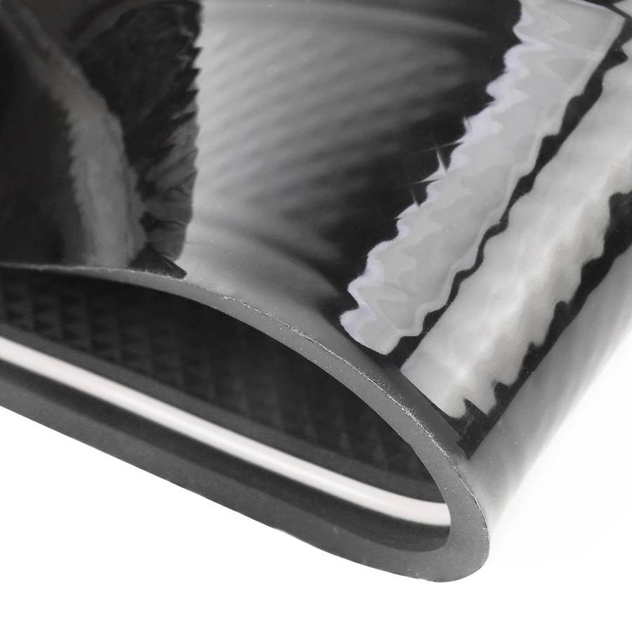 Car Water Cup Gate Slot Mats Plastic White Luminous Anti-Slip Interior Door Pad for Mazda CX-5 2015