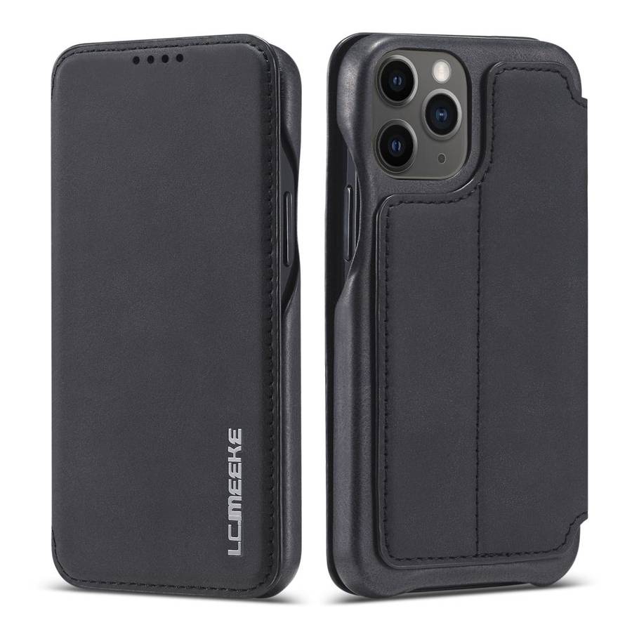 For iPhone 12 mini LC.IMEEKE Hon Ancient Series Horizontal Flip Leather Case with Holder & Card S...
