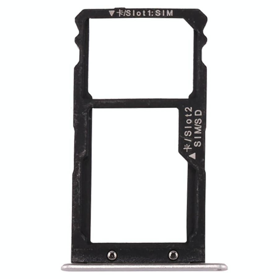 For Huawei Maimang 5 SIM Card Tray & SIM / Micro SD Card Tray(Silver)