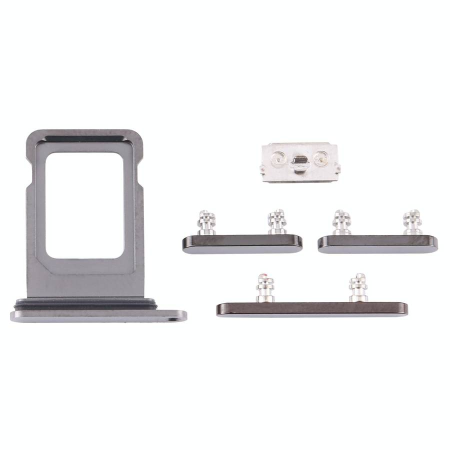 SIM Card Tray + Side Keys for iPhone 12 Pro(Graphite)