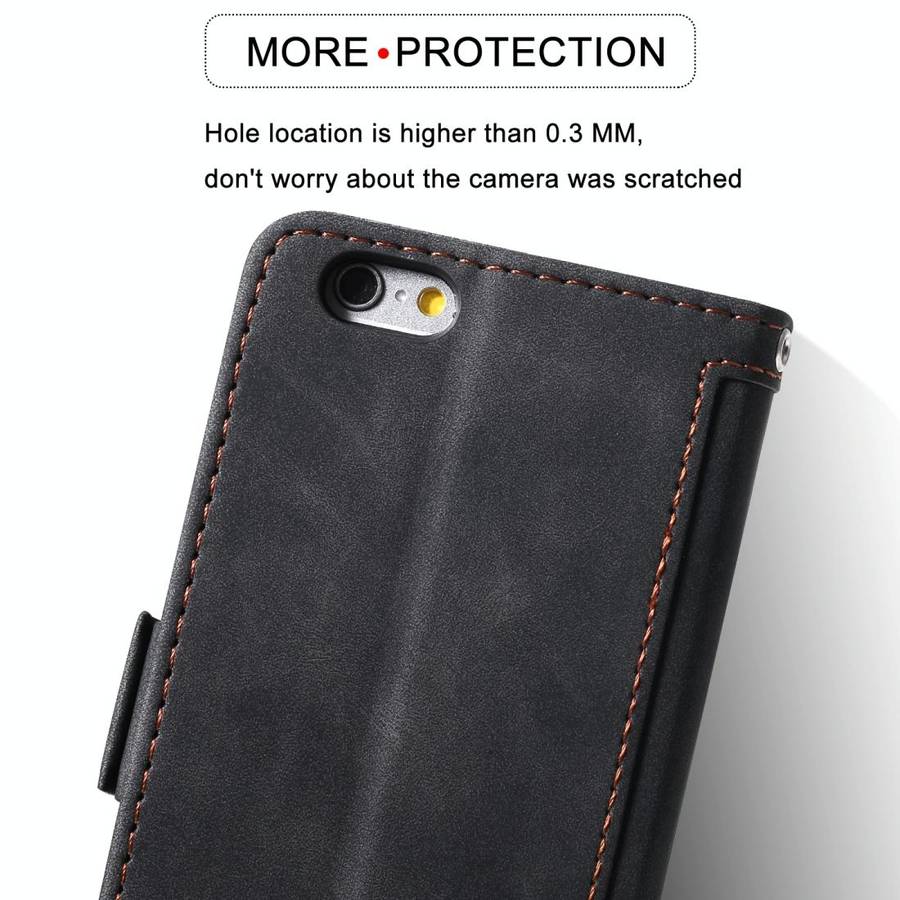For iPhone SE 2022 / SE 2020 / 8 / 7 Retro Splicing Horizontal Flip Leather Case with Card Slots ...