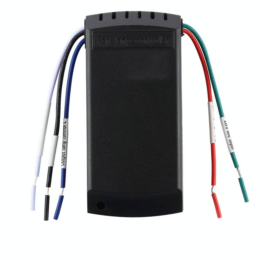 Universal Ceiling Fan Lamp Remote Control Kit 85-265V Timing Wireless Control Switch Adjusted Win...