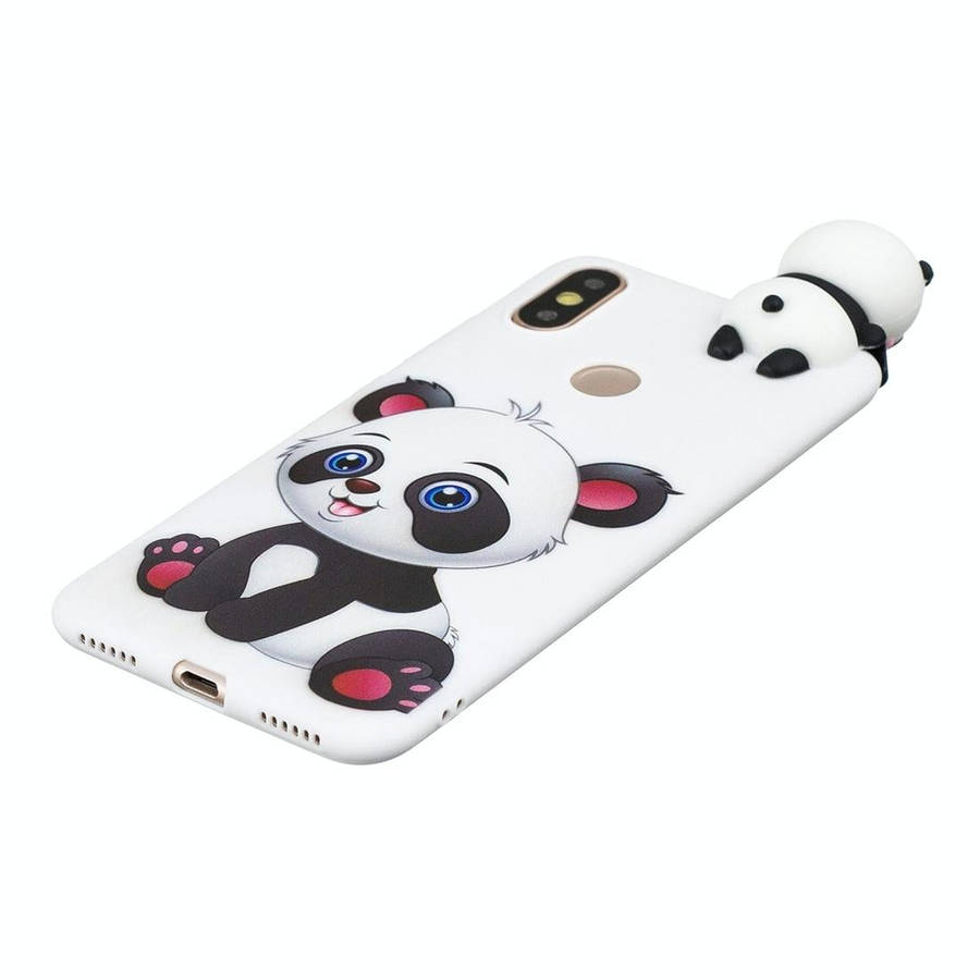 For Xiaomi Mi 6X / A2 Shockproof Cartoon TPU Protective Case(Panda)