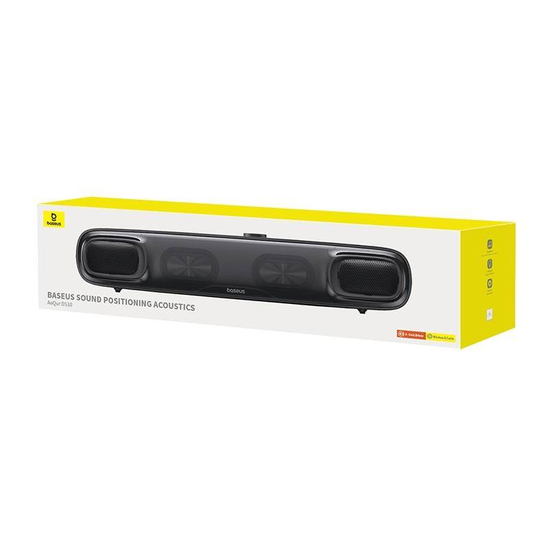 Baseus AeQur Series DS10 Desktop Mini Soundbar Bluetooth Speaker(Black)