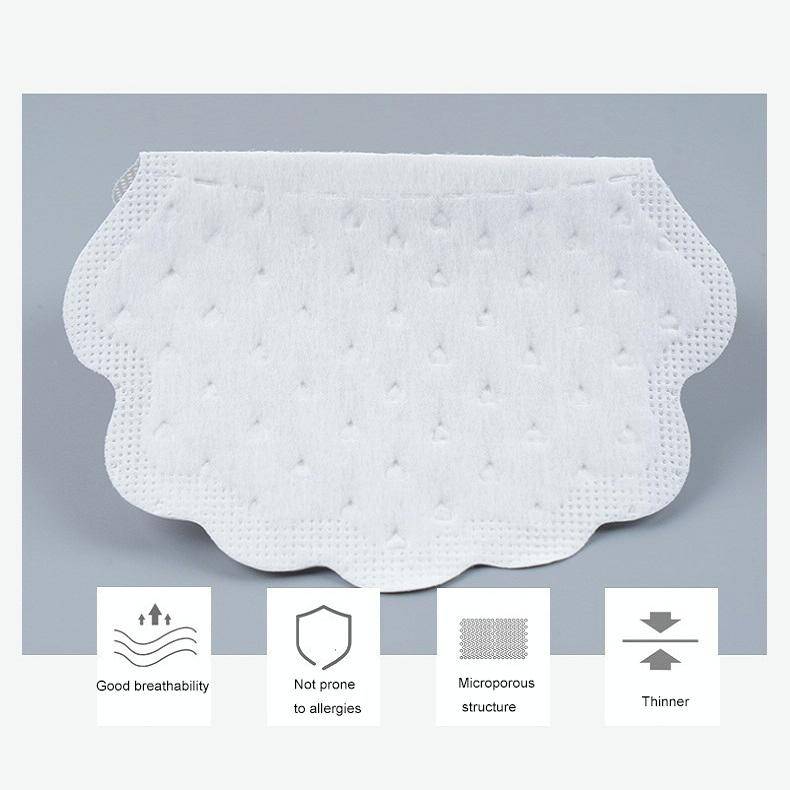 50 PCS Summer Breathable Underarm Invisible Sweat-absorbing Stickers Mint