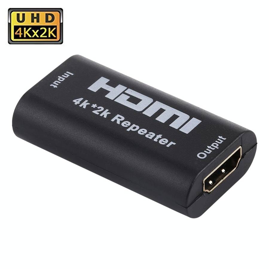 UHD 4Kx2K HDMI Amplifier Repeater(Black)