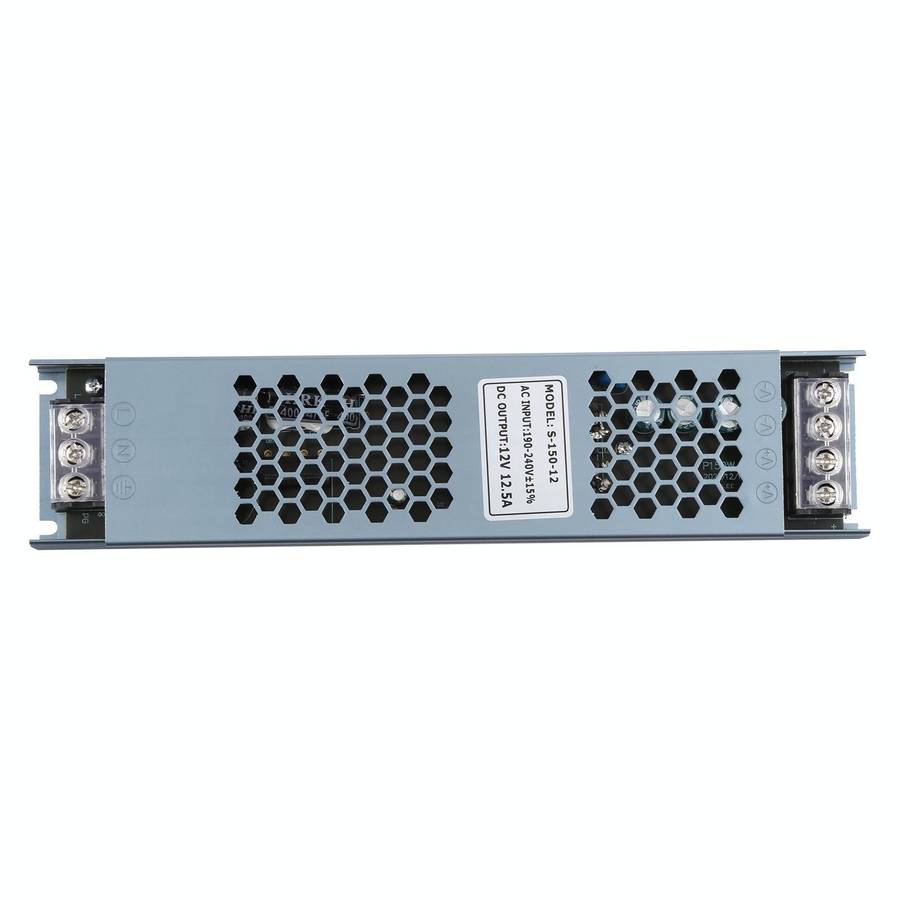 S-150-12 DC12V 12.5A 150W LED Power Supply Transformer AC170-240V
