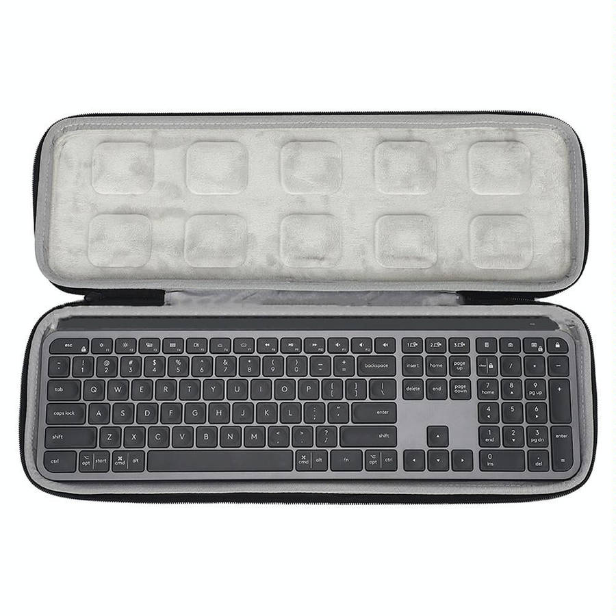 For Logitech MX Keys Advanced Keyboard Travel Home Storage Bag Portable Mouse Box Keyboard Protec...
