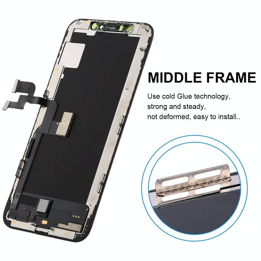 GX Soft OLED LCD Screen for iPhone XS with Digitizer Full Assembly