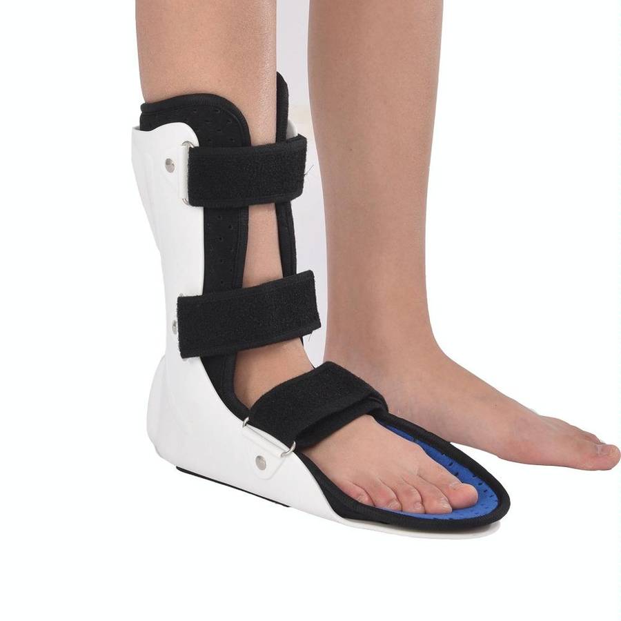 Calf Ankle Fracture Sprain Fixation Brace Plaster Shoe Foot Support Brace, Size: L Right(Short Se...