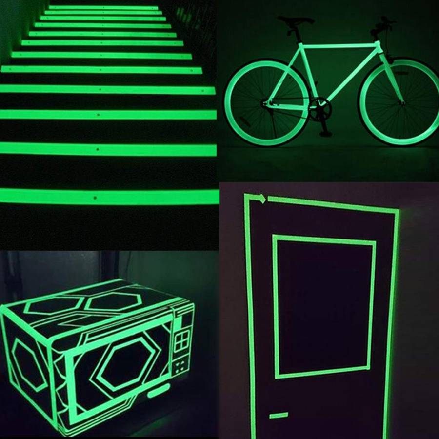 Luminous Tape Glow In Dark Wall Sticker Luminous Photoluminescent Tape Stage Home Decoration, Siz...