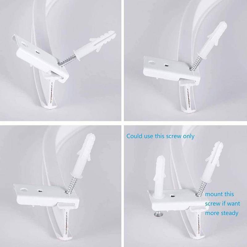 Model Steel Rail Bending Curtain Rail Flexible Guide Set, Size: 3m