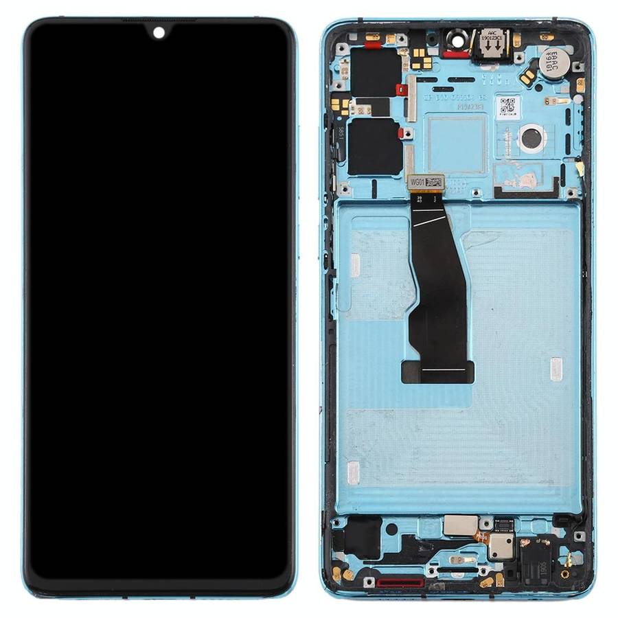 Original OLED LCD Screen for Huawei P30 Digitizer Full Assembly with Frame(Twilight)
