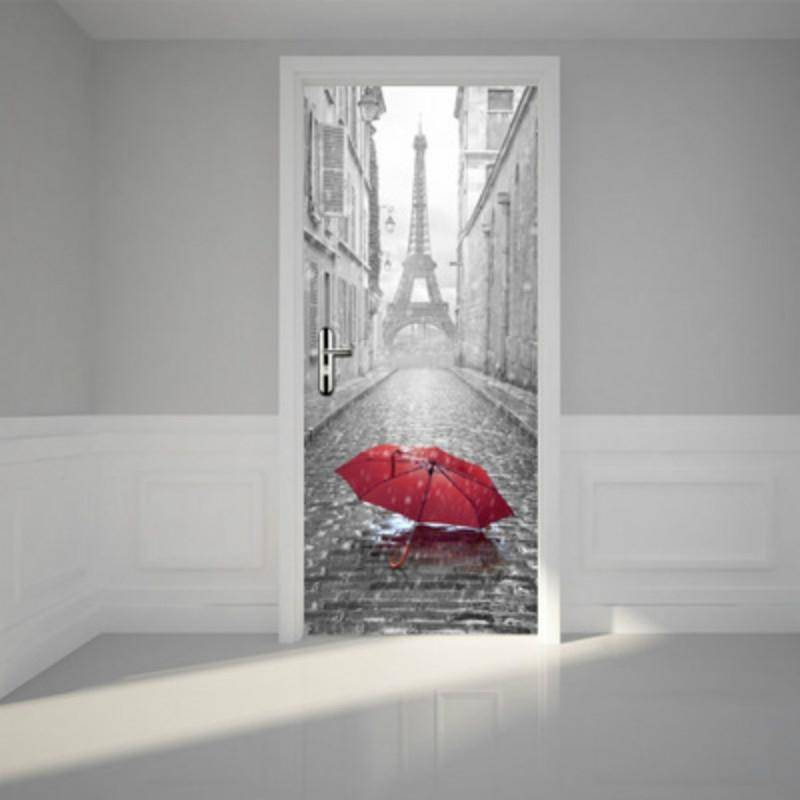 3D Wallpaper Poster Stickers Self Adhesive Removable Home Door Decoration Stickers, Size:38.5cm200cm