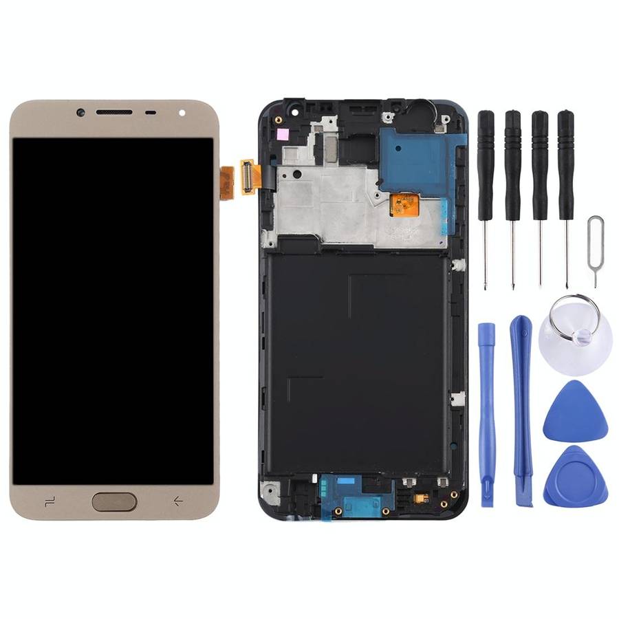 TFT LCD Screen for Galaxy J4 J400F/DS Digitizer Full Assembly with Frame (Gold)